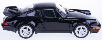 1974 PORSCHE 911 TURBO 3.0 МОДЕЛЬ WELLY 1:24 ЧЕРНЫЙ