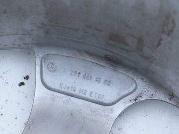 ОРИГИНАЛ MERCEDES R 19 RIM A2514011602 (662)