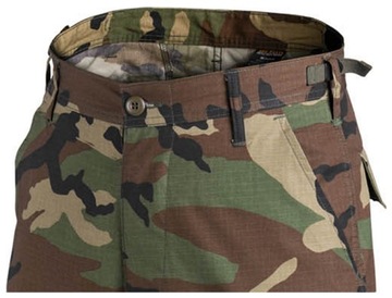 Брюки-карго HELIKON BDU Ripstop Camo Woodland M REGULAR в стиле милитари