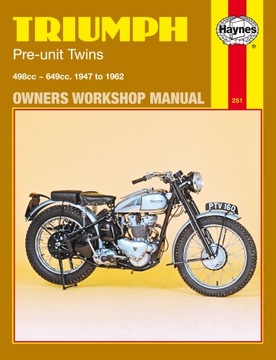 TRIUMPH TIGER 100 (1947 - 1959) INSTRUKCJA HAYNES