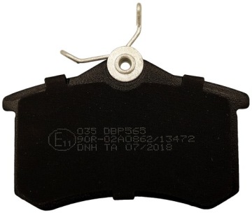 фото thumb №3, Тормозные колодки тормозные задняя do volkswagen golf iv skoda octavia