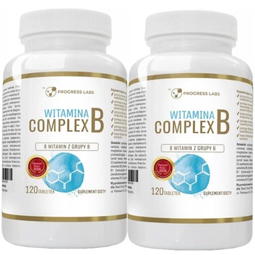 WITAMINA B COMPLEX B1 B2 B3 B5 B6 B7 B9 B12 240szt