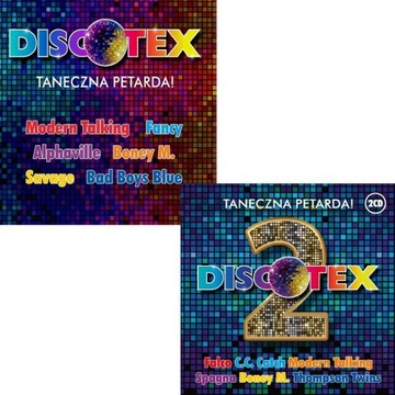 DiscoTex Taneczna Firecracker 1/2 - Лучшие хиты 80-х, 4 компакт-диска