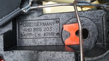 фото thumb №8, Заднє сидіння задня подушка безпеки задня audi a8 d4 з підігрівом alcantara оригінальний номер