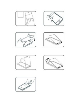 ЗАКАЛЕННОЕ СТЕКЛО 9D ДЛЯ IPHONE 6/6S ПОЛНОСТЬЮ КЛЕЙНОЕ