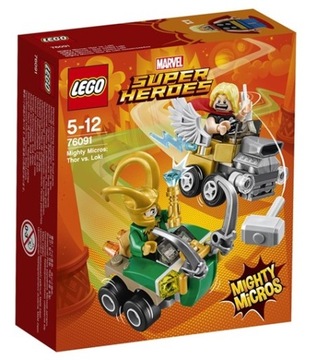 LEGO 76091 SUPER HEROES ТОР ПРОТИВ ЛОКИ КОСЗАЛИНА