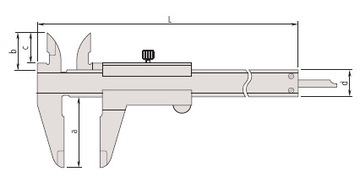 Штангенциркуль 0,02мм 150мм 530-122 MITUTOYO