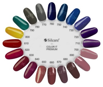 Гибридный лак Silcare Color it Premium