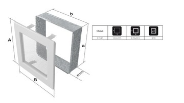@ ВЕНТИЛЯЦИОННАЯ РЕШЕТКА КАМИНА 17х30 7 цветов