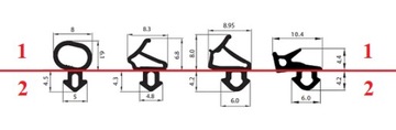 10мб+Клей Уплотнитель оконный S-1110 DECEUNINC