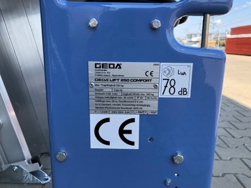 Кровельный подъемник Geda Comfort, лестница 12 м НОВИНКА