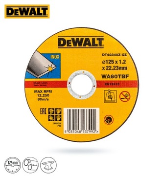 Шлифмашина 125мм 1500Вт DeWALT DWE4257 + 3x ДИСК