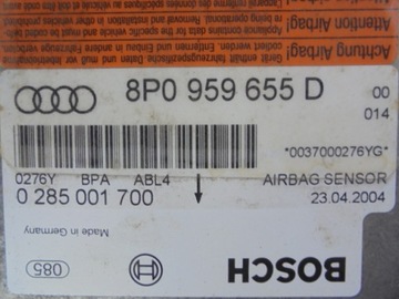 фото thumb №5, Audi a3 8p датчик подушка безпеки 8p0959655d 0285001700