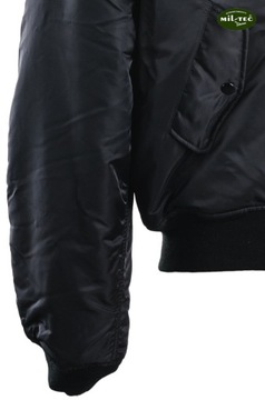 Куртка военного пилота Flek MA1 Basic Black 3XL