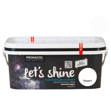 PRIMACOL Let's Shine 2л Сингапур - Краска с блестками