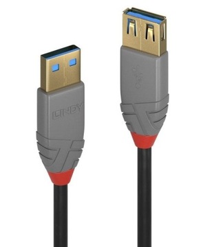 KABEL PRZEDŁUŻACZ USB 3.0 A - A LINDY 36763 3m