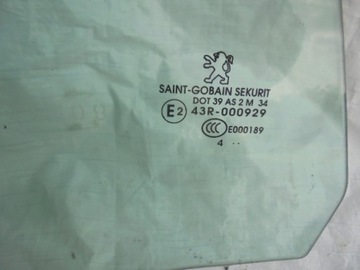 фото thumb №3, Peugeot 508 sedan стекло дверь правая задняя 2004