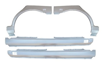 фото thumb №1, Daewoo lanos порог пороги ремкомплекты зад оцинковка l+p