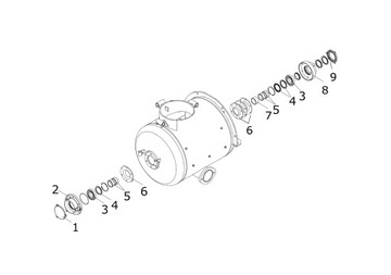 Уплотнения вала Putzmeister743Brinkmann450 ориг