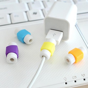 КРЫШКА для USB-КАБЕЛЯ Lightning Apple iPhone ОРАНЖЕВЫЙ