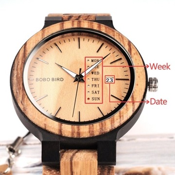 BOBO BIRD O26-1 деревянные часы унисекс Bobobird