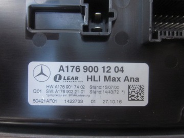 КОНВЕРТЕР СВЕТОДИОДНЫЙ МОДУЛЬ MERCEDES A1769001204 CLA A