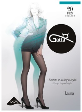 Классические колготки Gatta Laura 20 ден DAINO -4