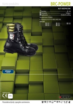 COFRA POWER BUTY ANTYPRZECIĘCIOWE dla PILARZA 41