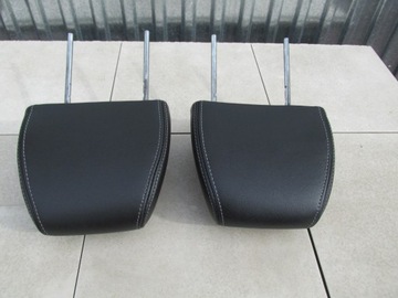 фото thumb №2, Подголовник перед кожа белый нитка ecosport 2016 r