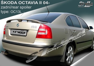 Спойлер спойлер на Skoda Octavia 2 MK2 04- 5 типы