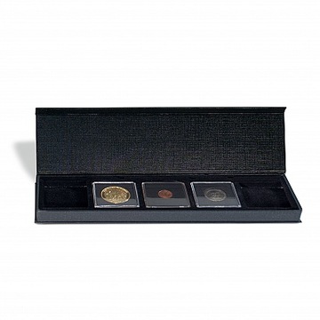ETUI NA MONETY AIRBOX NA 5 MONET W KAPSLACH QUADRUM LEUCHTTURM
