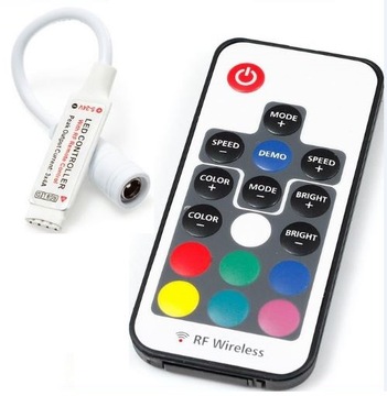 KIT 6 м лента 180 светодиодов RGB RF контроллер источник питания