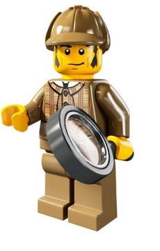 Минифигурки LEGO 8805-11 Series 5 Уникальный детектив