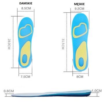 ГЕЛЕВЫЕ СТЕЛКИ ДЛЯ ОБУВИ ACTIVE GEL 38-42 ЖЕНСКИЕ