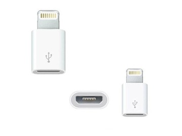 АДАПТЕР Переходник MICRO USB «папа-мама» для LIGHTNING IPHONE (3)