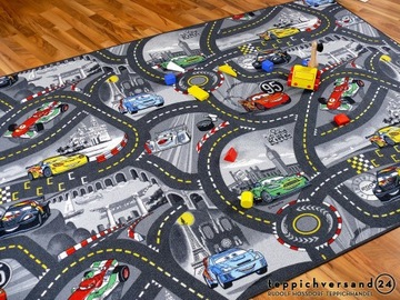 Детский ковер Disney Cars 150x300* ЦВЕТ НА ВЫБОР