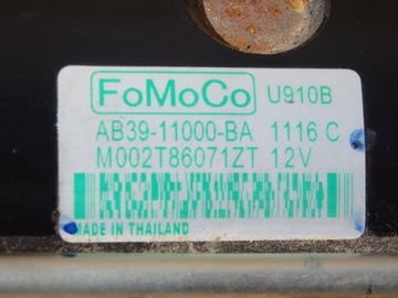 фото thumb №3, Стартер ford ranger 3.2 tdci ab39-11000-ba
