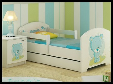 Детская кроватка с ящиком 160Х80 BABY BOO PB PK