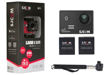 SJCAM SJ5000X ELITE СПОРТИВНАЯ КАМЕРА С 2 АККУМУЛЯТОРАМИ