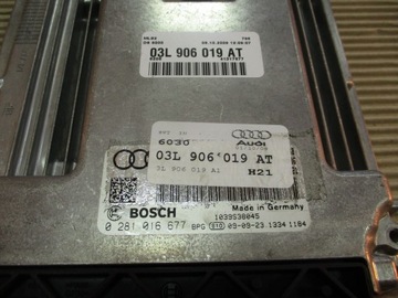 фото thumb №5, Audi бортовой компьютер двигателя 03l906019at 028101667