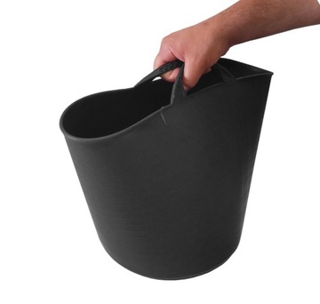 КОНТЕЙНЕР FLEXI BUCKET, ГИБКАЯ КОРЗИНА 14 Л, ЧЕРНЫЙ