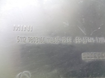 фото thumb №4, Mini countryman r60 накладка бампера регистрации задняя