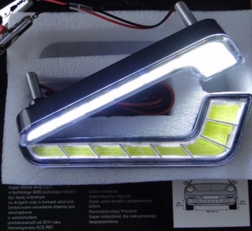 Cob світло do рух dziennej led mercedes black Доставка, фото thumb