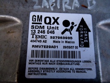 фото thumb №9, Zafira b ii подушка подушка безопасности водителя пассажира