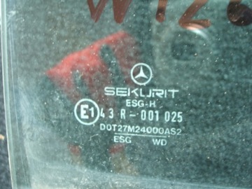 фото thumb №2, Mercedes sel w126 стекло дверь задняя правая long