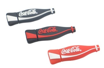 ФЛЕШКА 8 ГБ USB-БУТЫЛКА COCA COLA КРАСНЫЙ БЕЛЫЙ