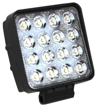 LAMPA ROBOCZA LEDOWA 16 LED HOMOL CE 12V 24V MOCNA