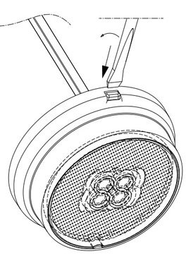 Габаритный фонарь FRISTOM FT-060 B LED БЕЛЫЙ