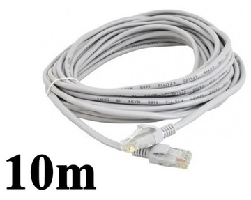 UTP RJ45 CAT5E LAN ИНТЕРНЕТ-КАБЕЛЬ 10 м