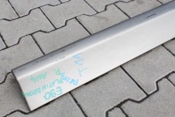 фото thumb №2, E90 przed lift молдинг порог правая platinbronze